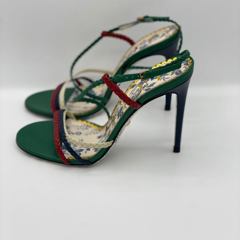 New Gucci braided sandals